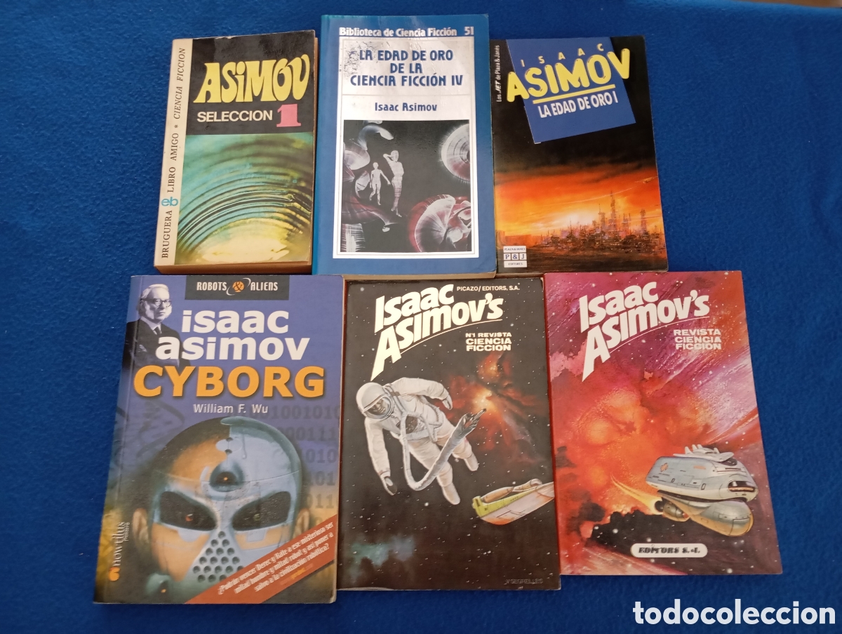 Libros de segunda mano: ISAAC ASIMOV - LOTE DE 6 LIBROS EN OFERTA