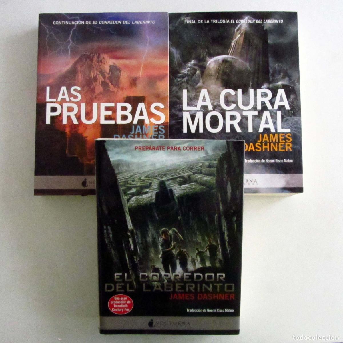 Libros de segunda mano: El corredor del laberinto. James Dashner. Trilogia completa. Excelente estado.