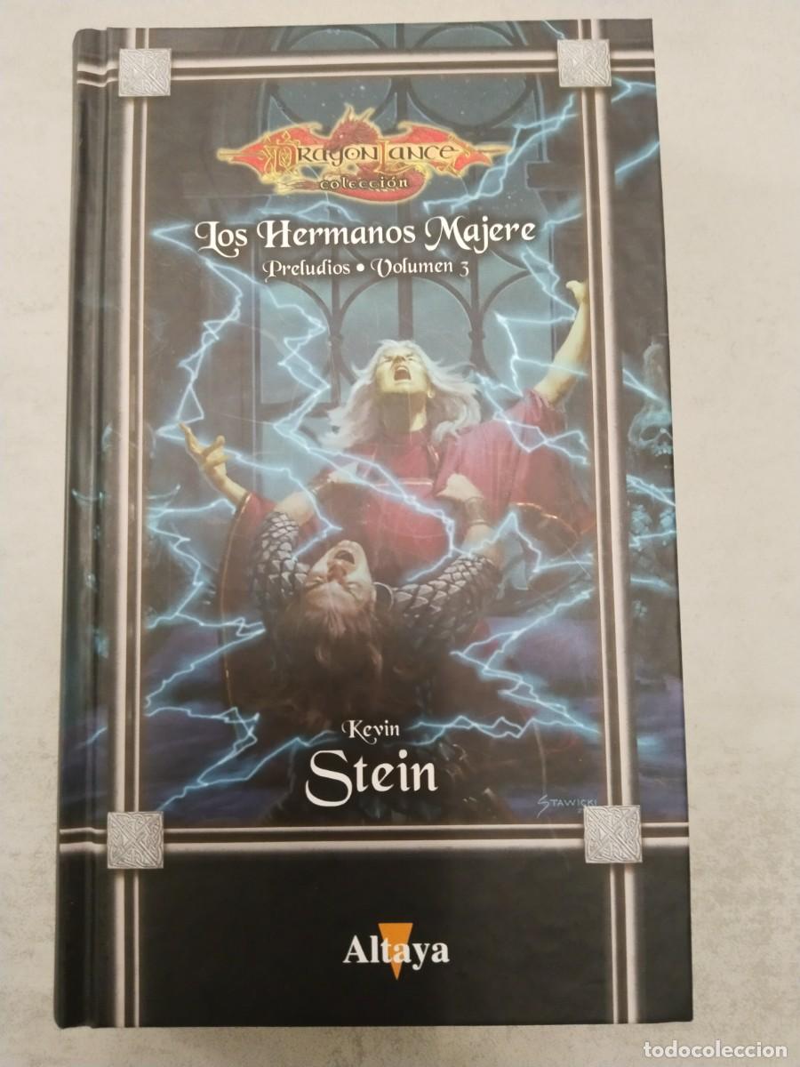 Libros de segunda mano: LOS HERMANOS MAJERE, PRELUDIOS DRAGONLANCE 3, PRIMERA TRILOGIA, ALTAYA TAPA DURA