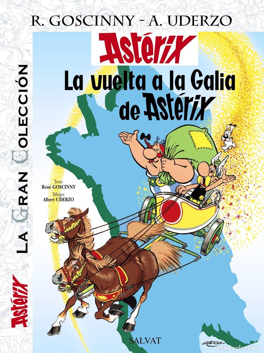 Libros de segunda mano: La vuelta a la galia de Ast&eacute;rix - Goscinny, Ren&eacute; - Bru&ntilde;o - Ast&eacute;rix, 5