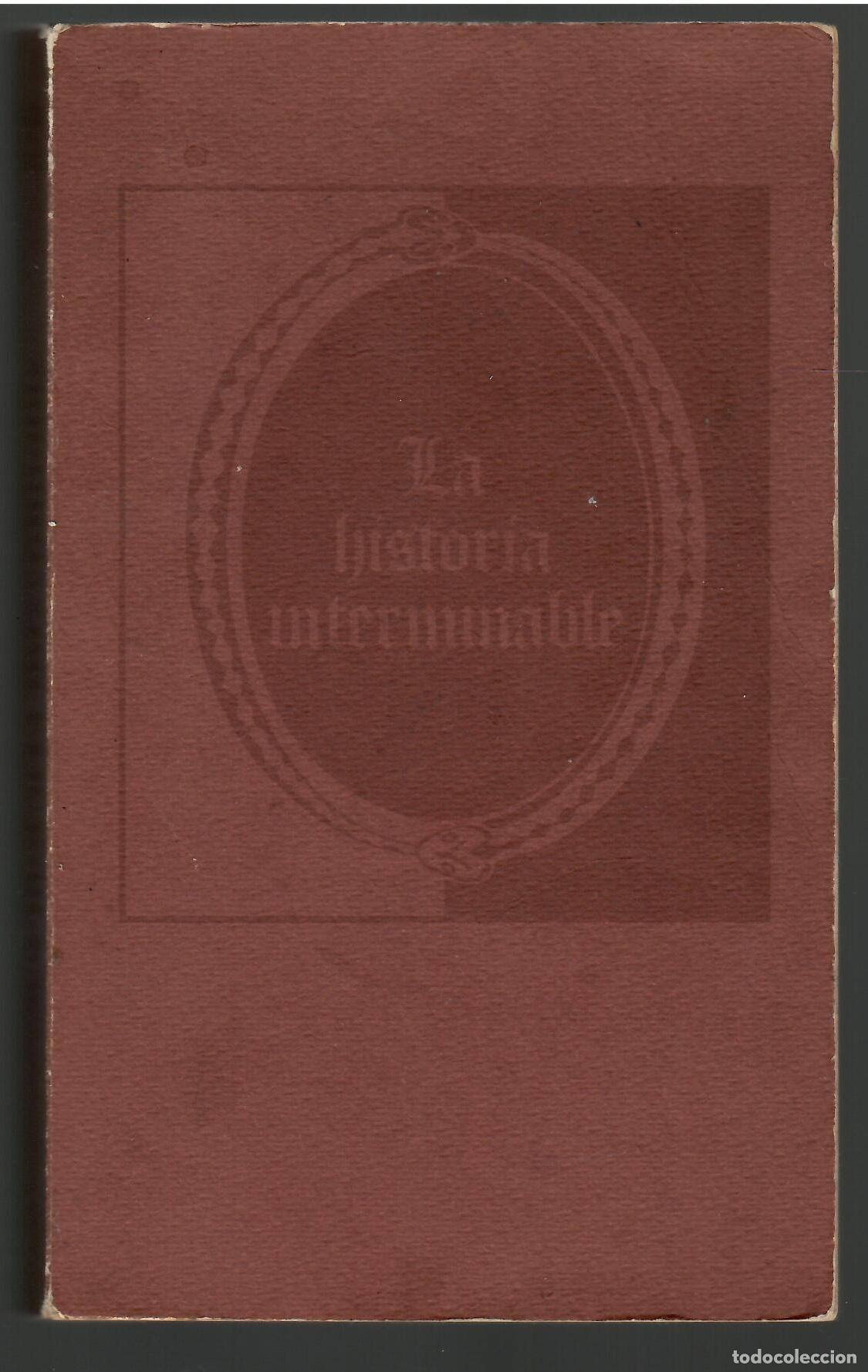 Libros de segunda mano: La historia interminable - Michael Ende; con letras y dibujos de Roswitha Quadflieg; ediciones Alfag