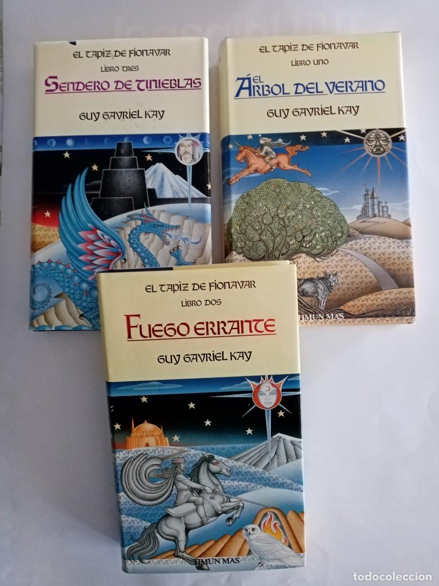 Libros de segunda mano: EL TAPIZ DE FIONAVAR ( 3 VOL.). Guy Gavriel Kay ( TIMUN MAS )