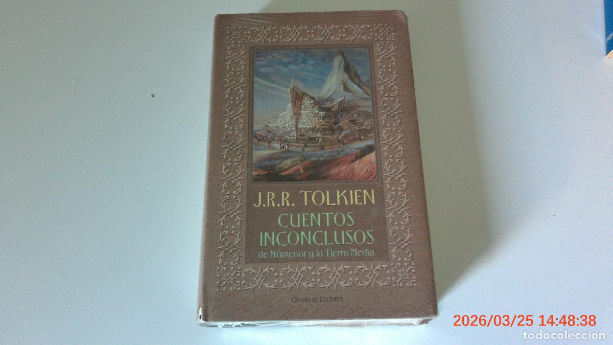 Libros de segunda mano: J.R.R. TOLKIEN. CUENTOS INCONCLUSOS DE N&Uacute;MENOR Y LA TIERRA MEDIA. C&Iacute;RCULO DE LECTORES