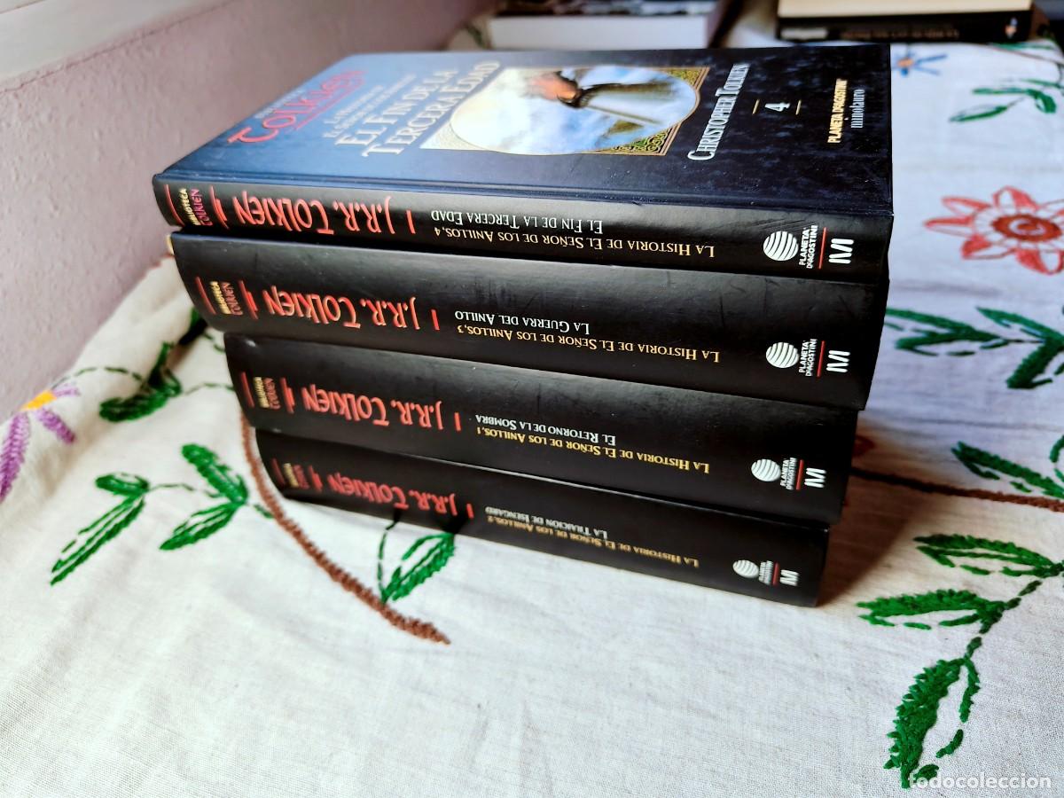 Libros de segunda mano: Historia Se&ntilde;or Anillos Completa. Biblioteca J. R. R. Tolkien. Planeta. Minotauro. Tapa dura