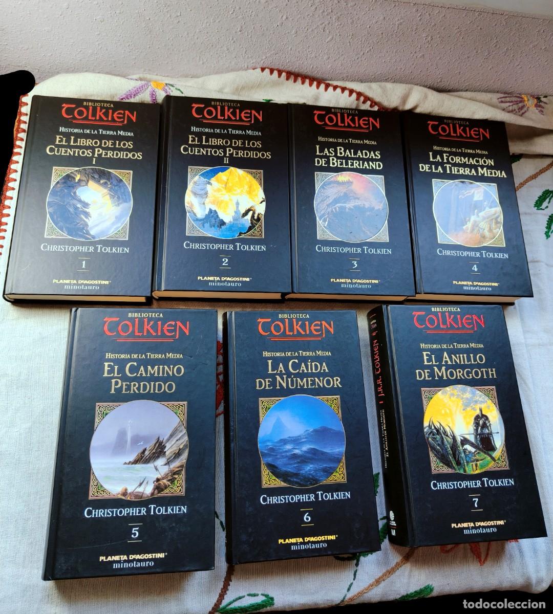 Libros de segunda mano: Biblioteca J. R. R. Tolkien. La Historia de la Tierra Media Completa. Planeta. Minotauro. Tapa dura