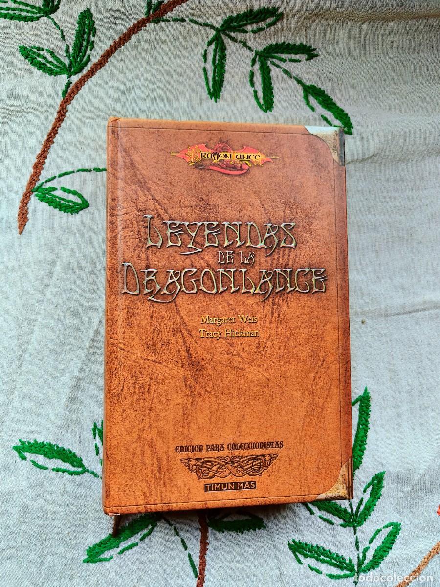 Libros de segunda mano: Leyendas de la Dragonlance. Dragonlance. Edici&oacute;n para coleccionistas. R. A. Salvatore, Margaret Weis