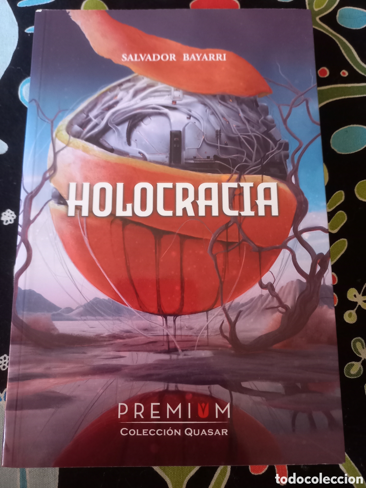 Libros de segunda mano: Holocracia Salvador Bayarri Premium Colecci&oacute;n Quasar Premio Ciencia Ficci&oacute;n Ciudad del Conocimiento