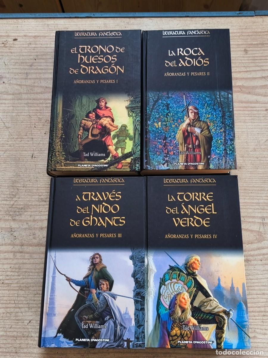 Libros de segunda mano: Literatura fant&aacute;stica - A&ntilde;oranzas y Pesares - 4 Tomos Completa - Tad Williams - 2005 - Planeta