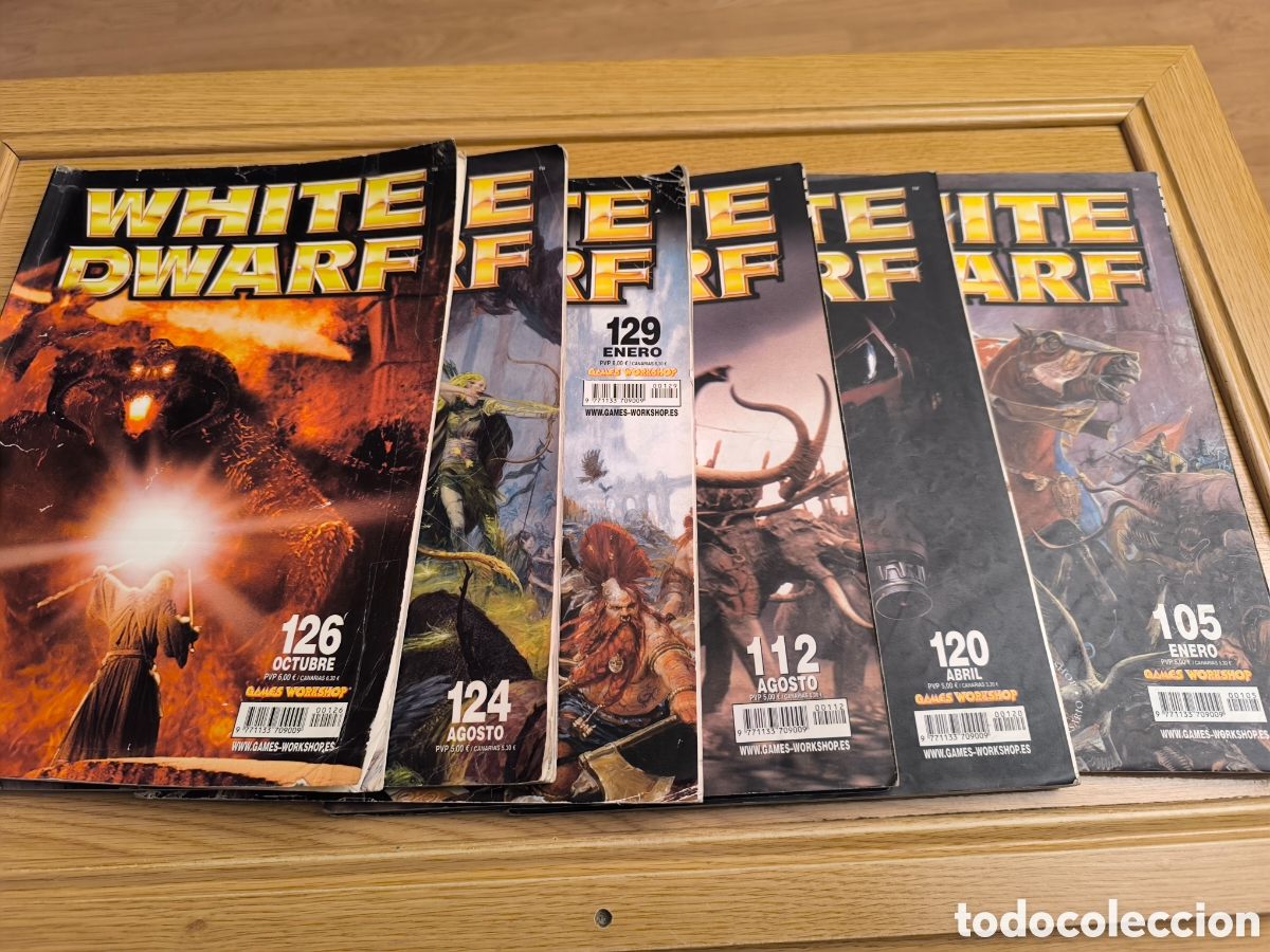 Libros de segunda mano: Lote Revista White Dwarf a&ntilde;os 2000