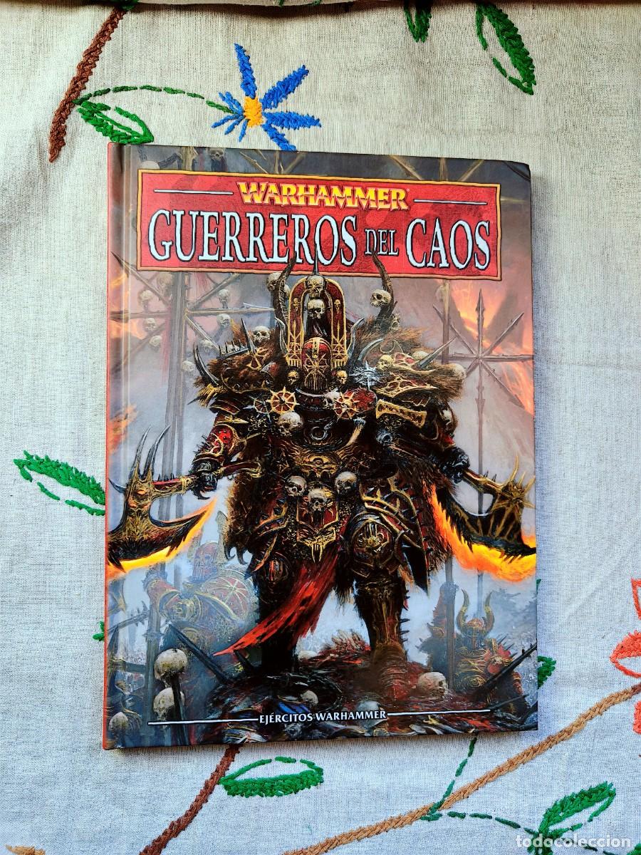 Libros de segunda mano: Ejercitos Warhammer. Guerreros del Caos. Games Workshop. Suplemento, Codex.