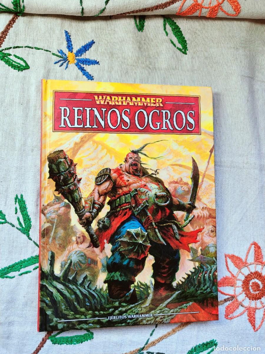 Libros de segunda mano: Ej&eacute;rcitos Warhammer. Reinos Ogros. Games Workshop. Suplemento, Codex.