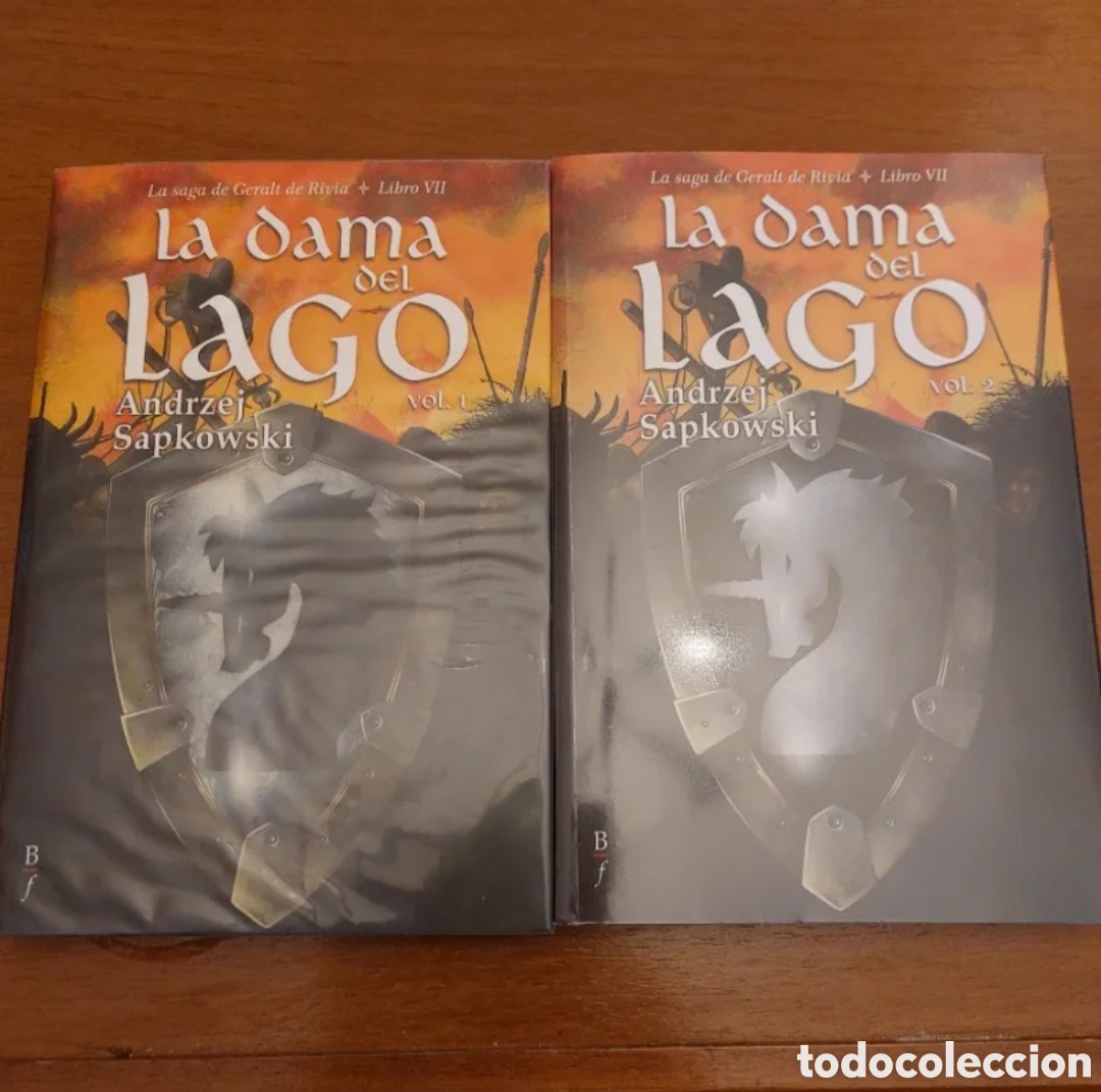 Libros de segunda mano: La dama del lago - saga Geralt de Rivia - Primera edici&oacute;n Bibli&oacute;polis