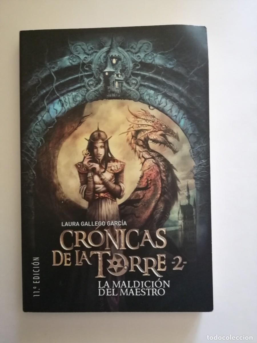Libros de segunda mano: Laura Gallego. Cr&oacute;nicas de la torre. 2. La maldici&oacute;n del maestro
