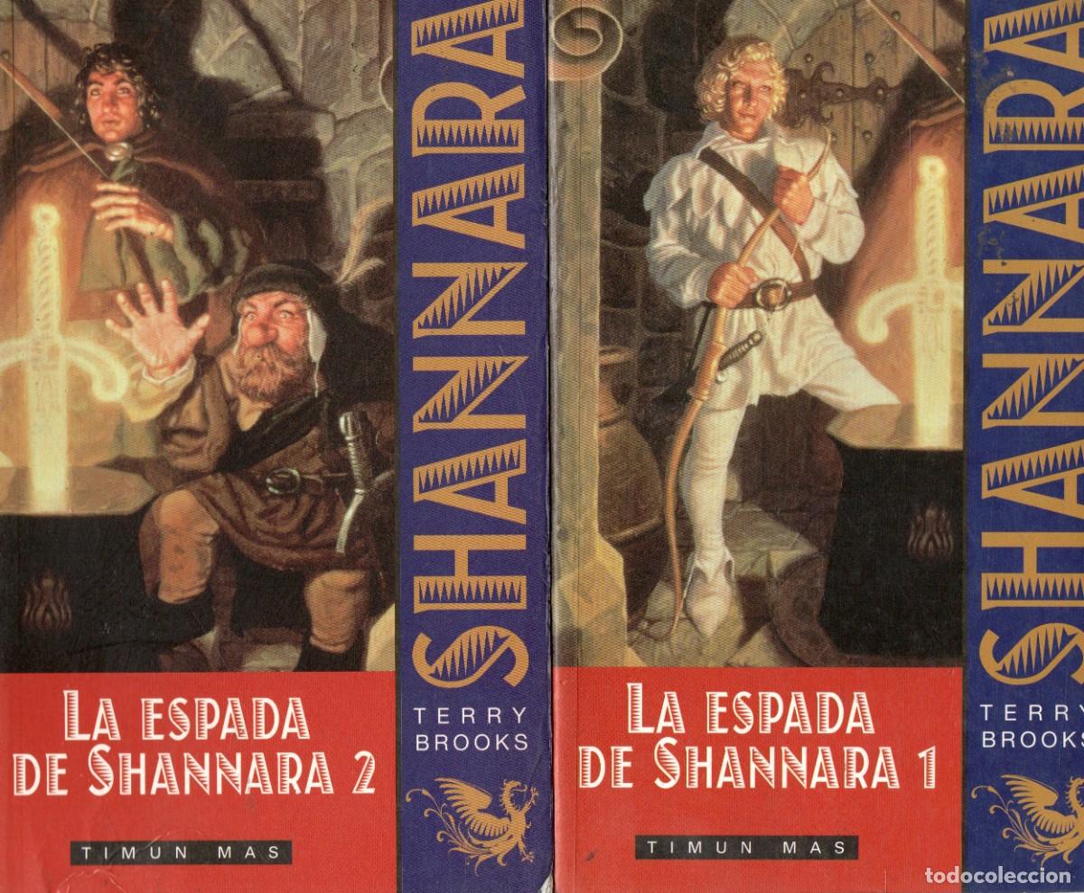 Libros de segunda mano: LA ESPADA DE SHANNARA 1 (DOS TOMOS). BROOKS, TERRY. CF-318