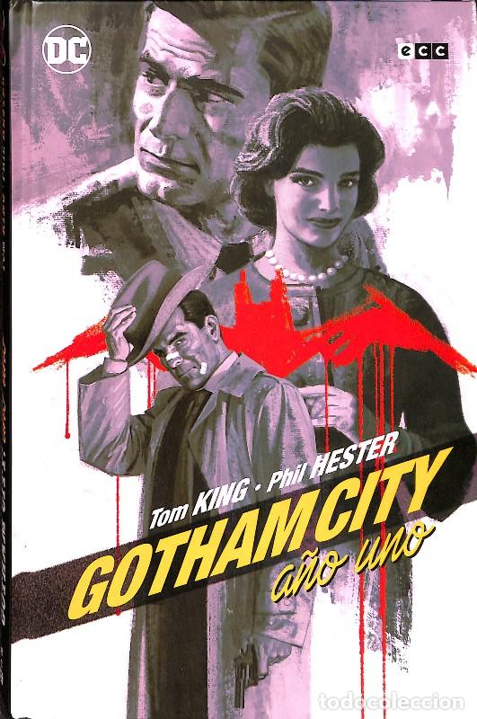 Libros de segunda mano: Gotham City: A&ntilde;o Uno - Tom King - Ecc Ediciones - Grandes Novelas Gr&aacute;ficas DC