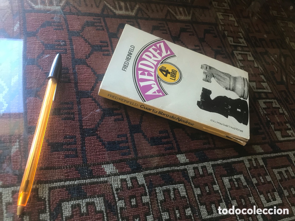 Libros de segunda mano: Ajedrez 4&ordm; libro. Fred Reinfeld. Bruguera libro pr&aacute;ctico