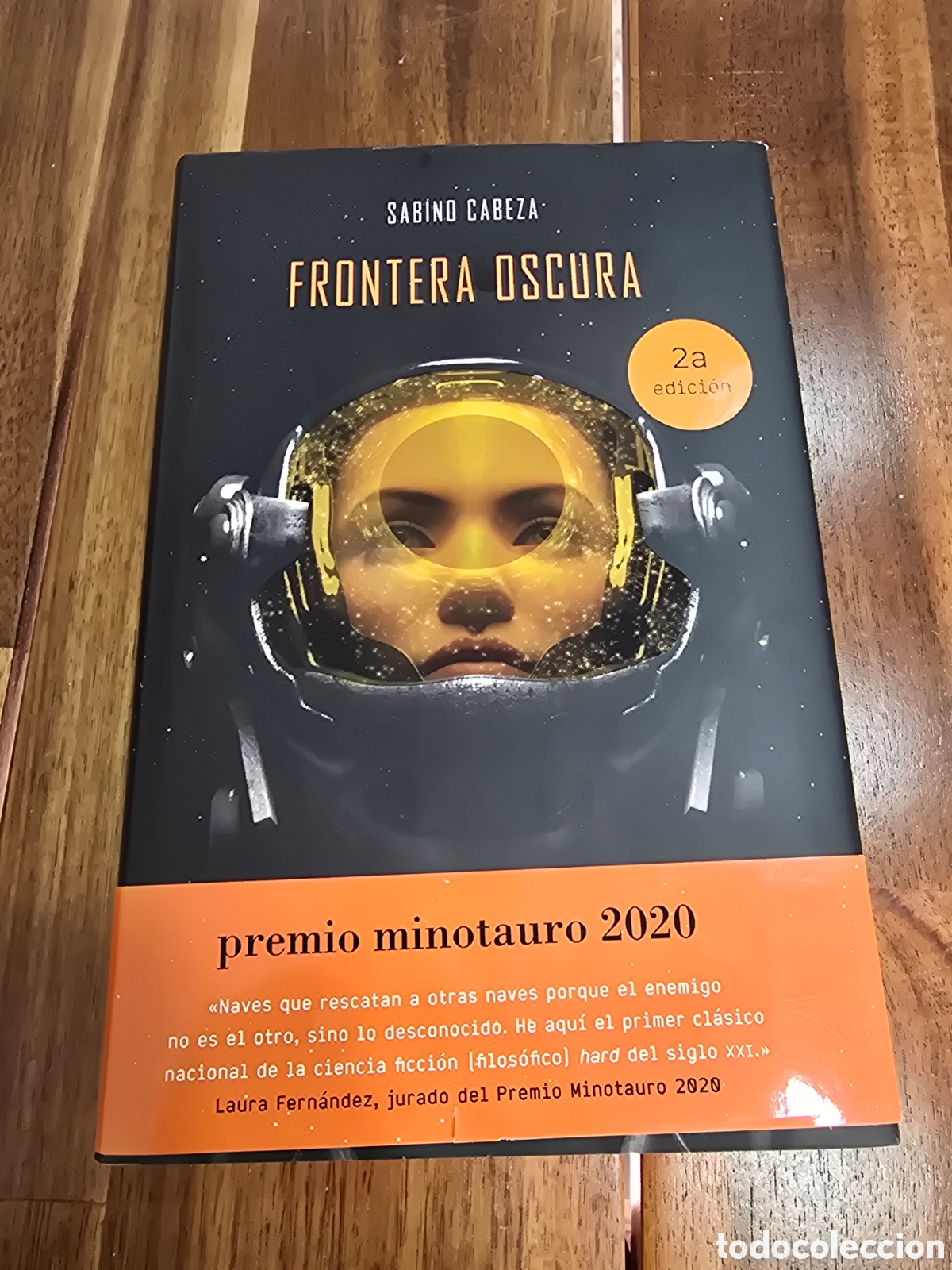 Libros de segunda mano: FRONTERA OSCURA Sabino Cabeza premio minotaruro 2020 ciencia ficcion 2da edicion
