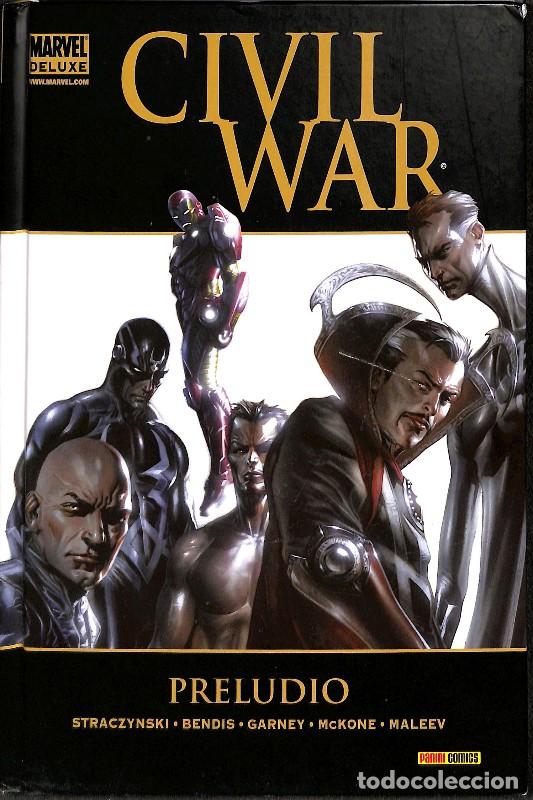 Libros de segunda mano: Civil war, preludio - Bendis, Brian Michael - Panini Espa&ntilde;a - Marvel de Luxe