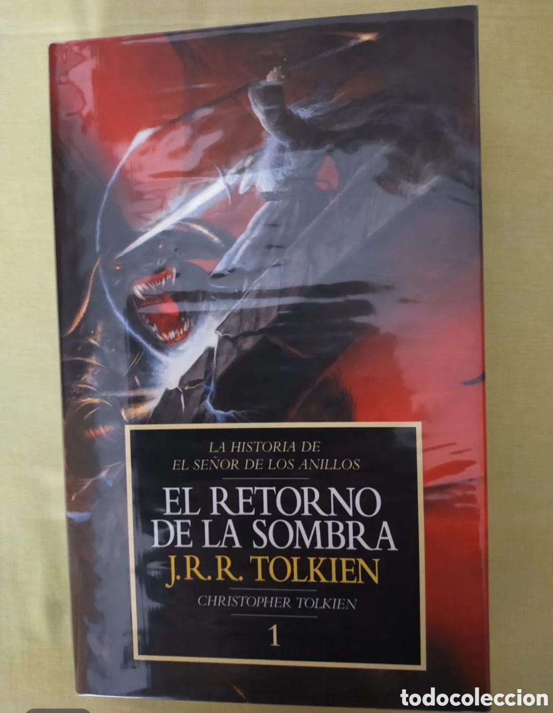 Libros de segunda mano: Historia de el Se&ntilde;or de los Anillos - el retorno de la sombra - a&ntilde;o 2001