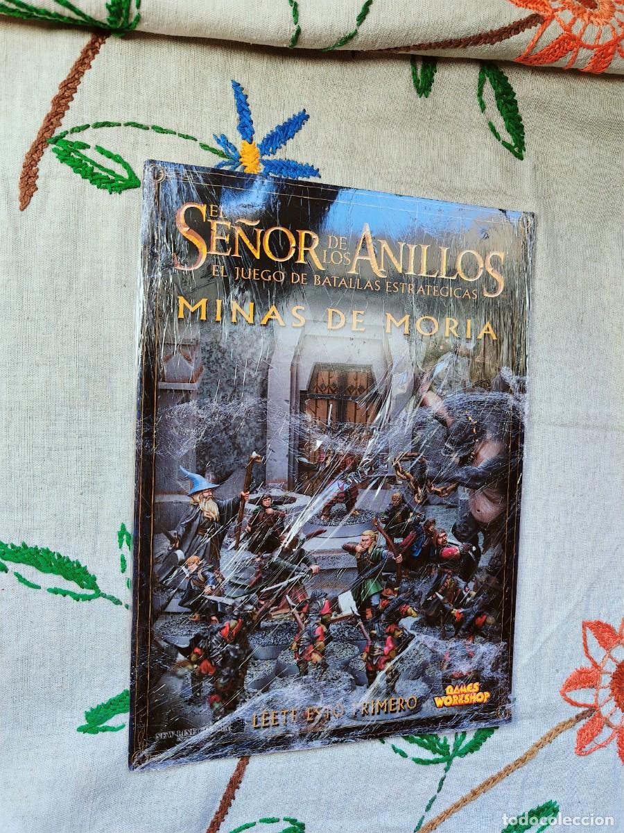 Libros de segunda mano: Minas de Moria. El Se&ntilde;or de los Anillos. El juego de batallas estrat&eacute;gicas. Games Workshop.