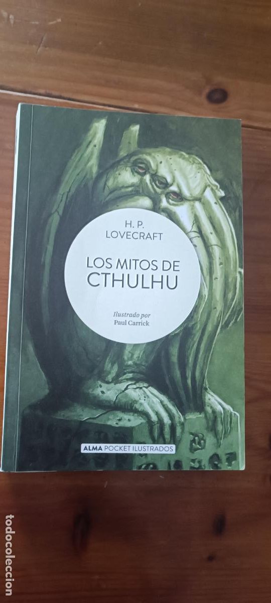 Libros de segunda mano: LOS MITOS DE CTHULHU H.P. LOVECRAFT ALMA POCKET ILUSTRADOS ILUSTRADO POR PAUL CARRICK