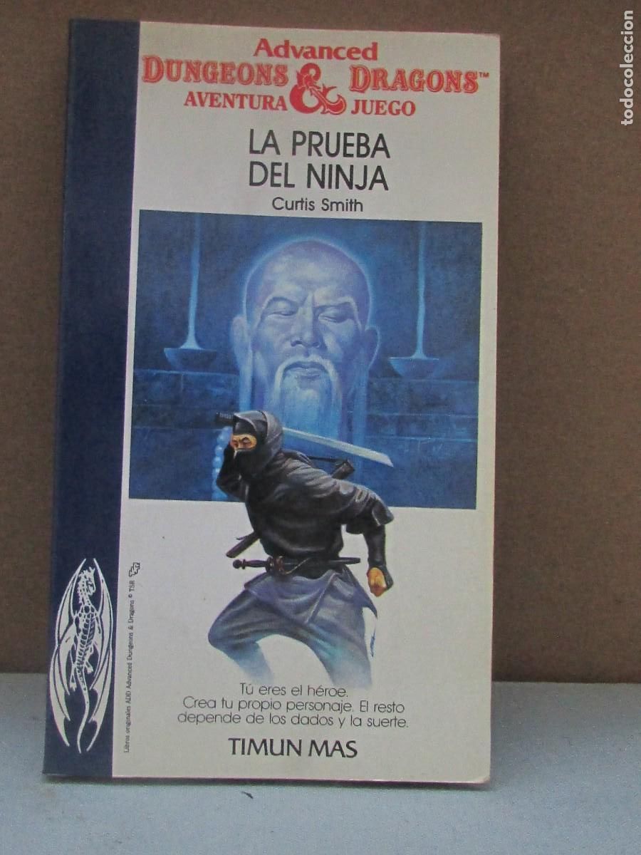 Libros de segunda mano: ADVANCED DUNGEONS & DRAGONS - LA PRUEBA DEL NINJA