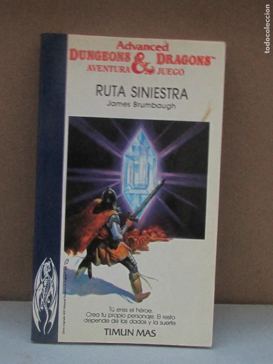 Libros de segunda mano: ADVANCED DUNGEONS & DRAGONS. RUTA SINIESTRA