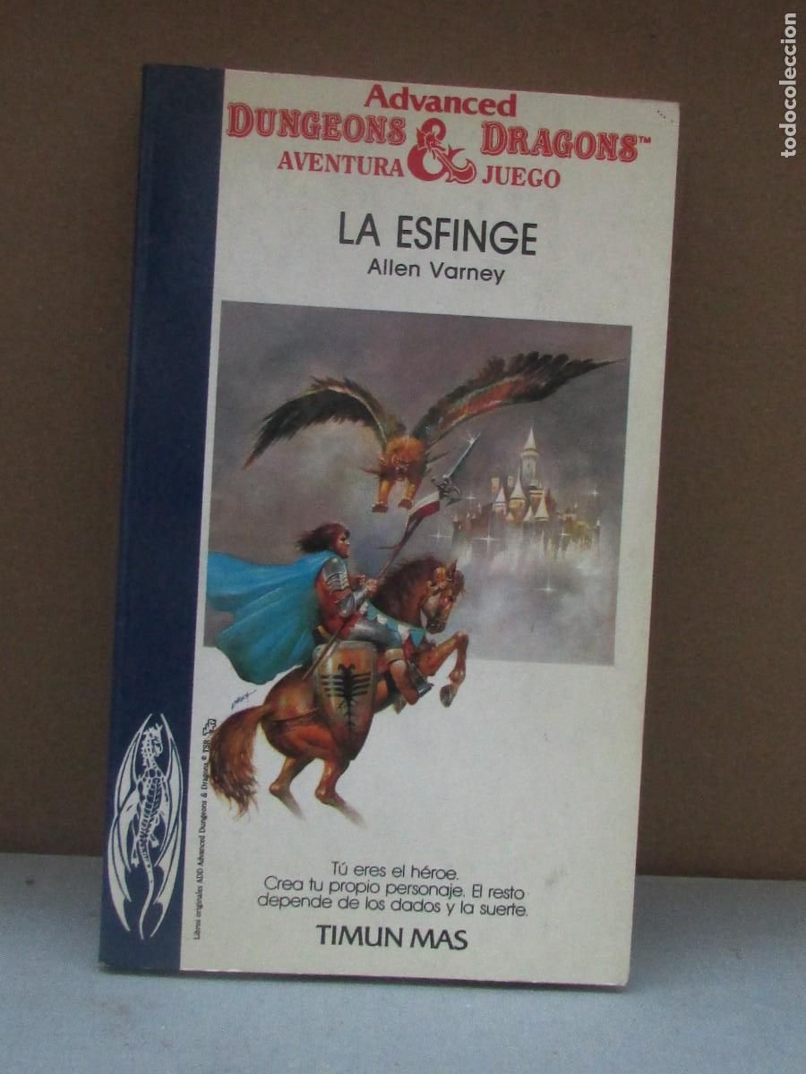 Libros de segunda mano: ADVANCED DUNGEONS & DRAGONS - LA ESFINGE