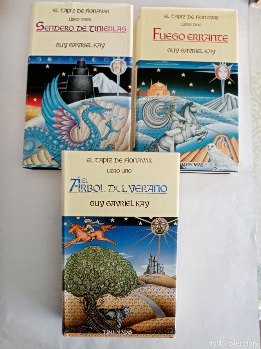 Libros de segunda mano: EL TAPIZ DE FIONAVAR ( 3 VOL.). Guy Gavriel Kay ( TIMUN MAS )