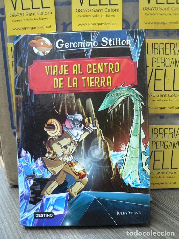 Libros de segunda mano: Viaje al centro de la tierra - Geronimo Stilton - Destino Infantil & Juvenil - Grandes Historias