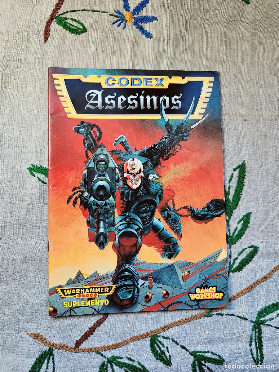Libros de segunda mano: Ejercitos Warhammer. Asesinos. Games Workshop. Suplemento, Codex.