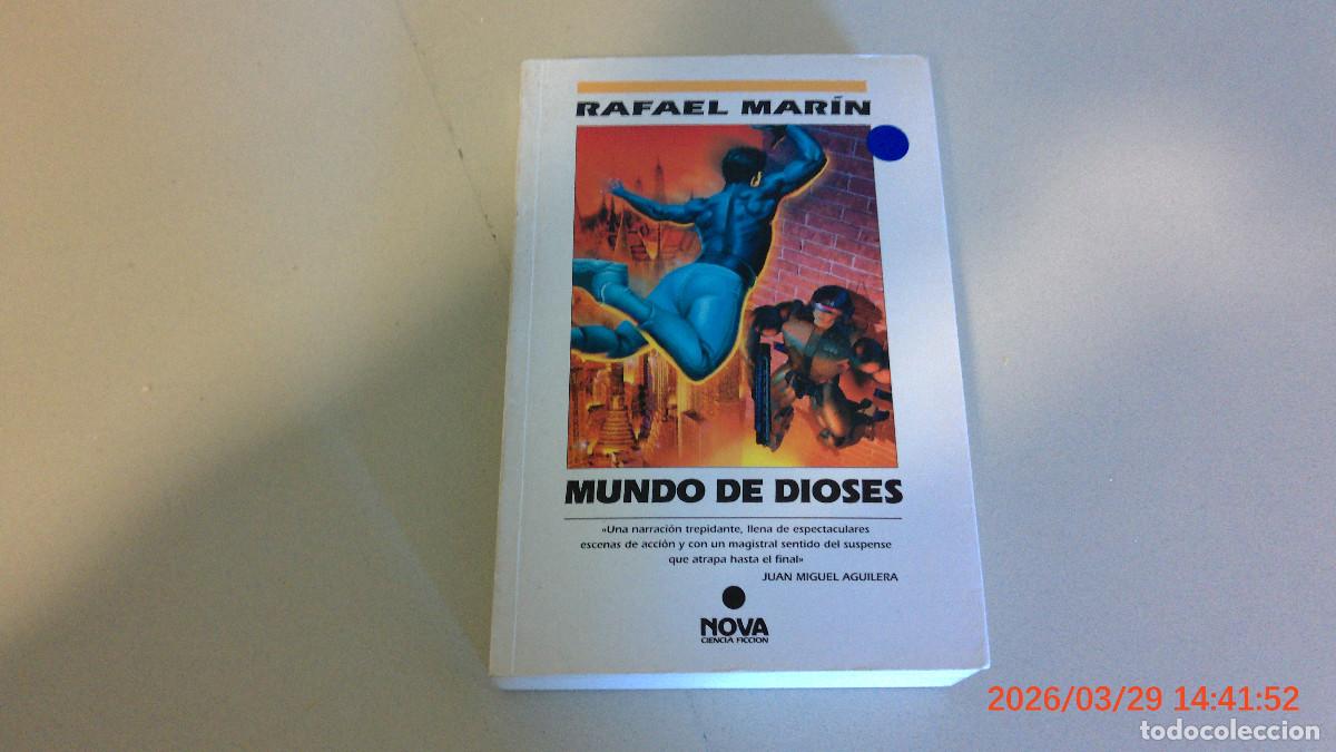 Libros de segunda mano: CIENCIA FICCION RAFAEL MARIN MUNDO DE DIOSES NOVA