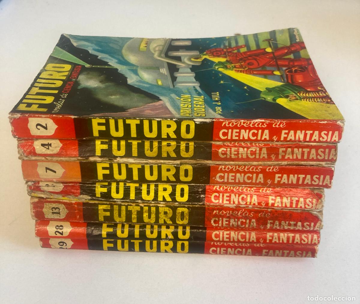 Libros de segunda mano: FUTURO NOVELAS DE CIENCIA Y FANTASIA - 7 NUMEROS - BIEN CONSERVADOS