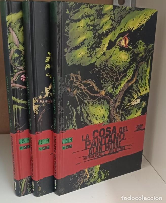 Libros de segunda mano: La cosa del pantano vol. 1-3 - Alan Moore - Ecc Ediciones - La Cosa del Pantano