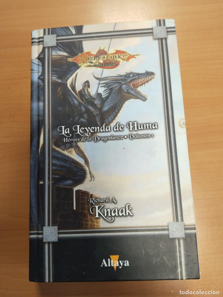 Libros de segunda mano: LA LEYENDA DE HUMA, HEROES DRAGONLANCE, TRILOGIA 1, VOLUMEN 1, ALTAYA TAPA DURA