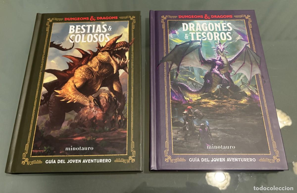 Libros de segunda mano: BESTIAS & COLOSOS y DRAGONES & TESOROS editorial Minotauro