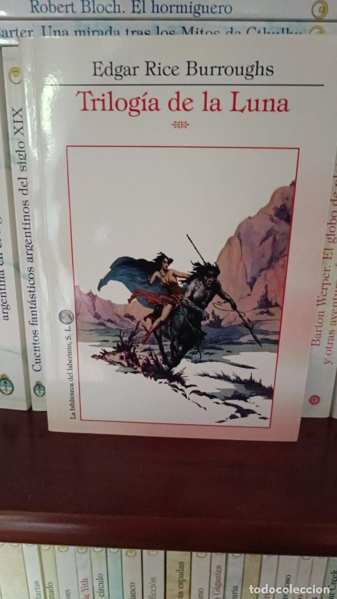 Libros de segunda mano: La trilog&iacute;a de la Luna &ndash; Edgar Rice Burroughs &ndash; La Biblioteca del Laberinto