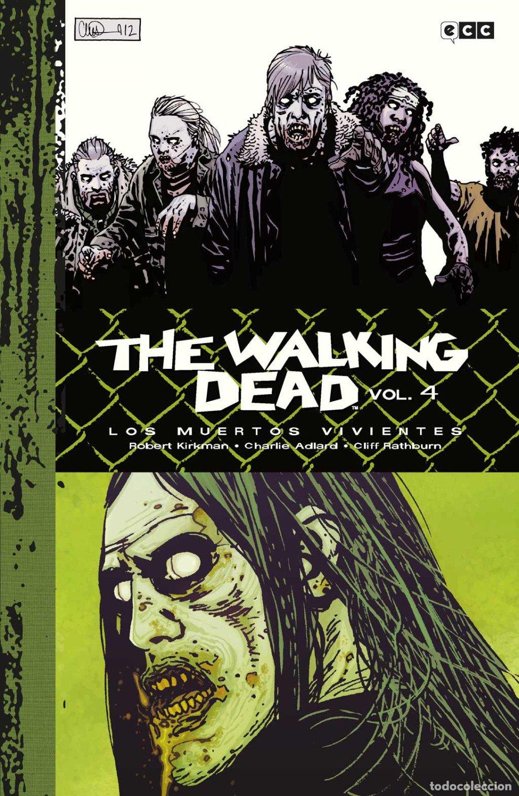 Libros de segunda mano: The walking dead vol. 04 - Kirkman, Robert - Ecc Ediciones - Edici&oacute;n Deluxe