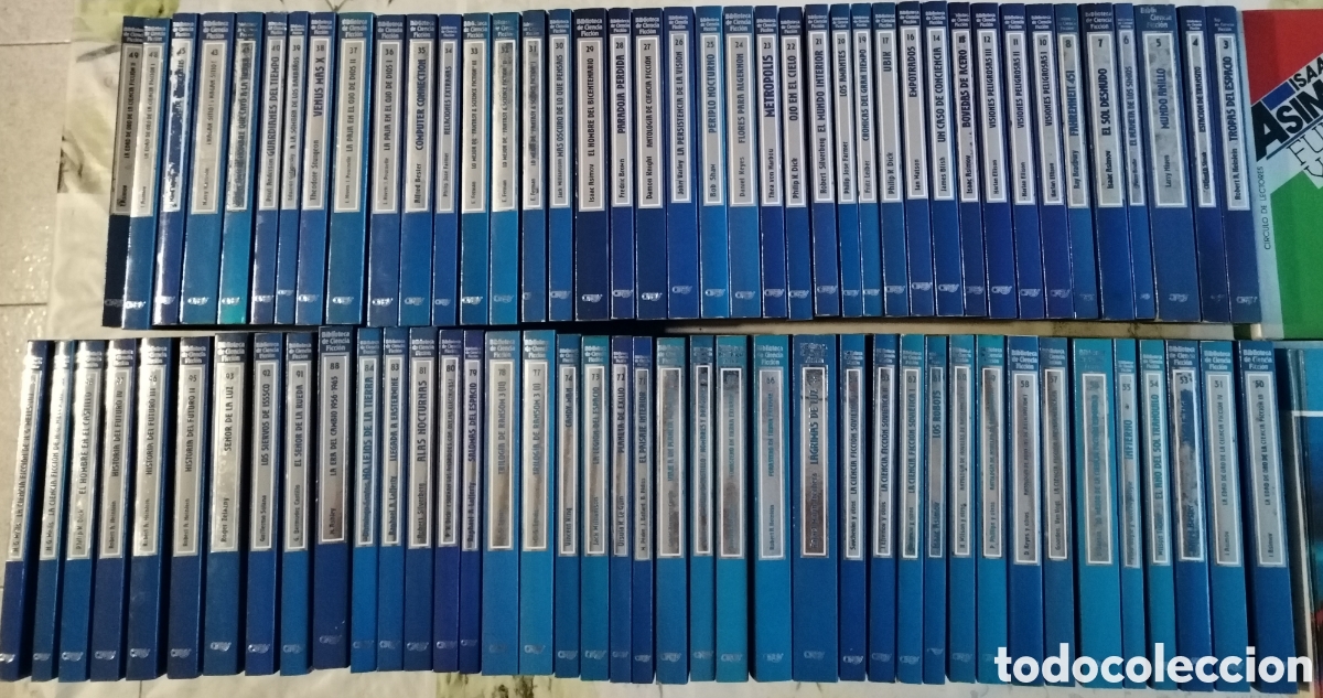 Libros de segunda mano: Colecci&oacute;n 80 t&iacute;tulos ciencia ficci&oacute;n Orbis 1986 1987 Asimov Shaw Dick Heinlein