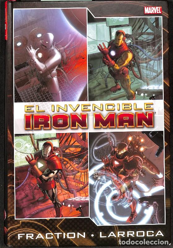 Libros de segunda mano: El Invencible Iron Man Vol. 1 - Fraction y Larroca - Panini Espa&ntilde;a - Omnibus Vol: 1