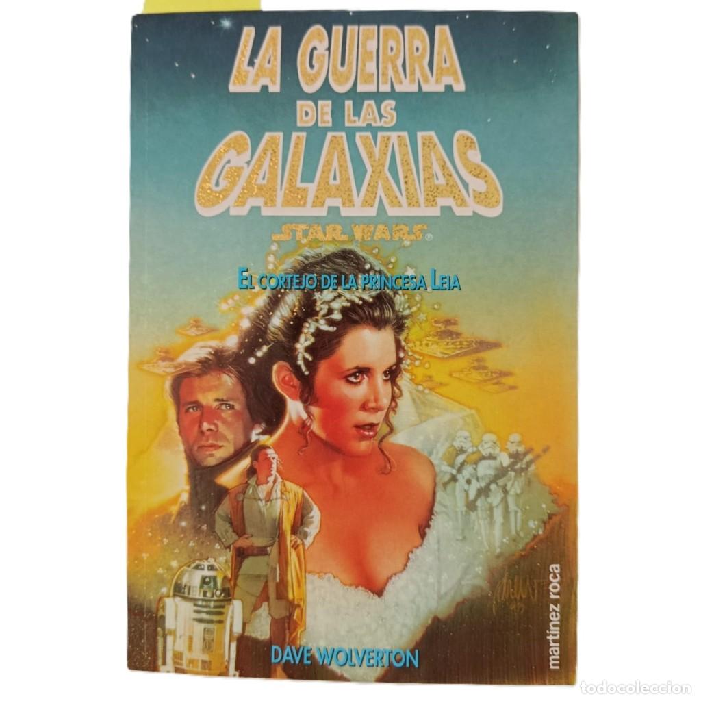 Libros de segunda mano: STAR WARS: EL CORTEJO DE LA PRINCESA LEIA - DAVE WOLVERTON - EDICI&Oacute;N MART&Iacute;NEZ ROCA 1994