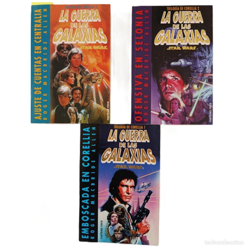 Second hand books: STAR WARS: TRILOG&Iacute;A DE CORELLIA (COMPLETA 1-3) - ROGER MACBRIDE ALLEN - EDICI&Oacute;N MART&Iacute;NEZ ROCA 1996