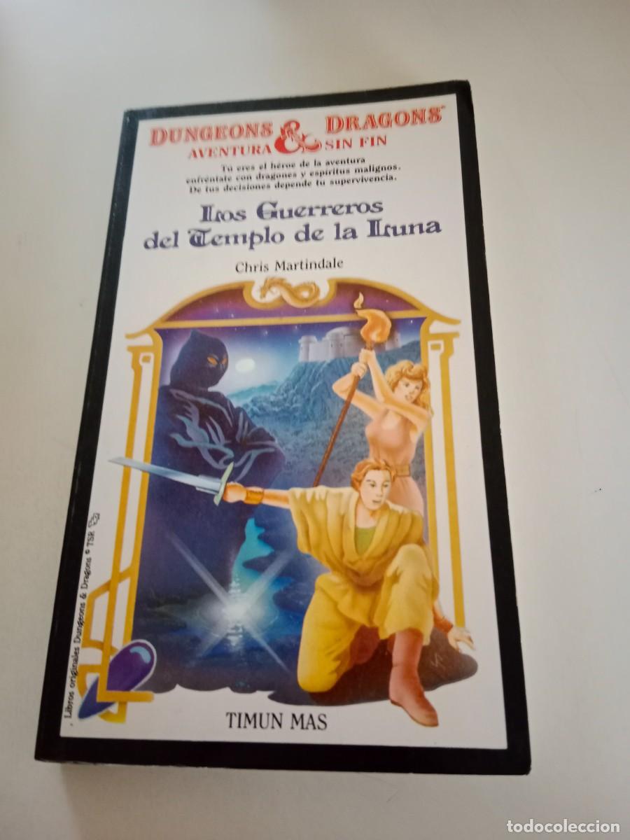Libros de segunda mano: DUNGEONS & DRAGONS. N&deg;. 13 LOS GUERREROS DEL TEMPLO DE LA LUNA. CHRIS MARTINDALE. TIMUN MAS