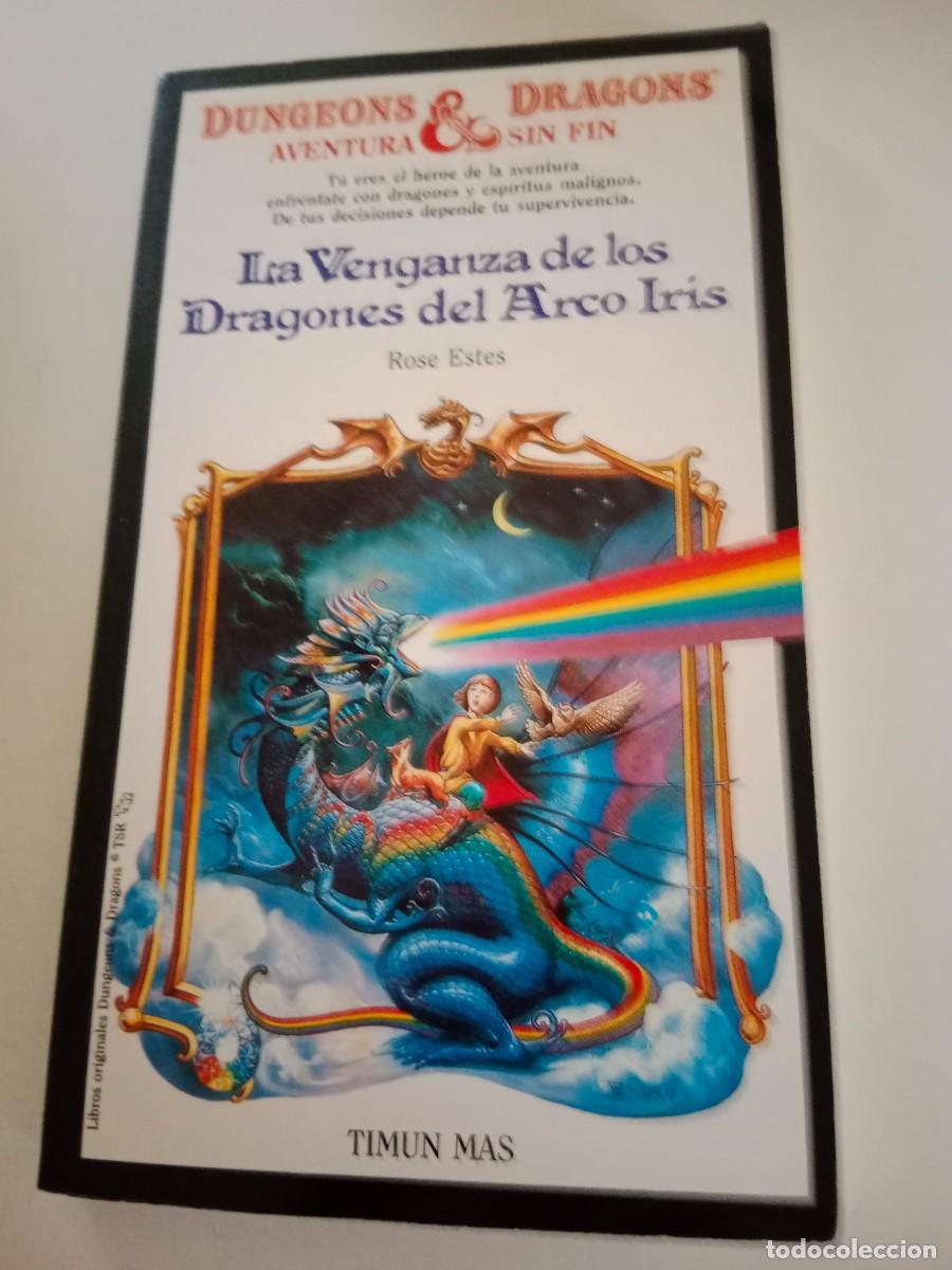 Libros de segunda mano: DUNGEONS & DRAGONS N&deg;. 6 LA VENGANZA DE LOS DRAGONES DEL ARCO IRIS. ROSE ESTES. TIMUN MAS
