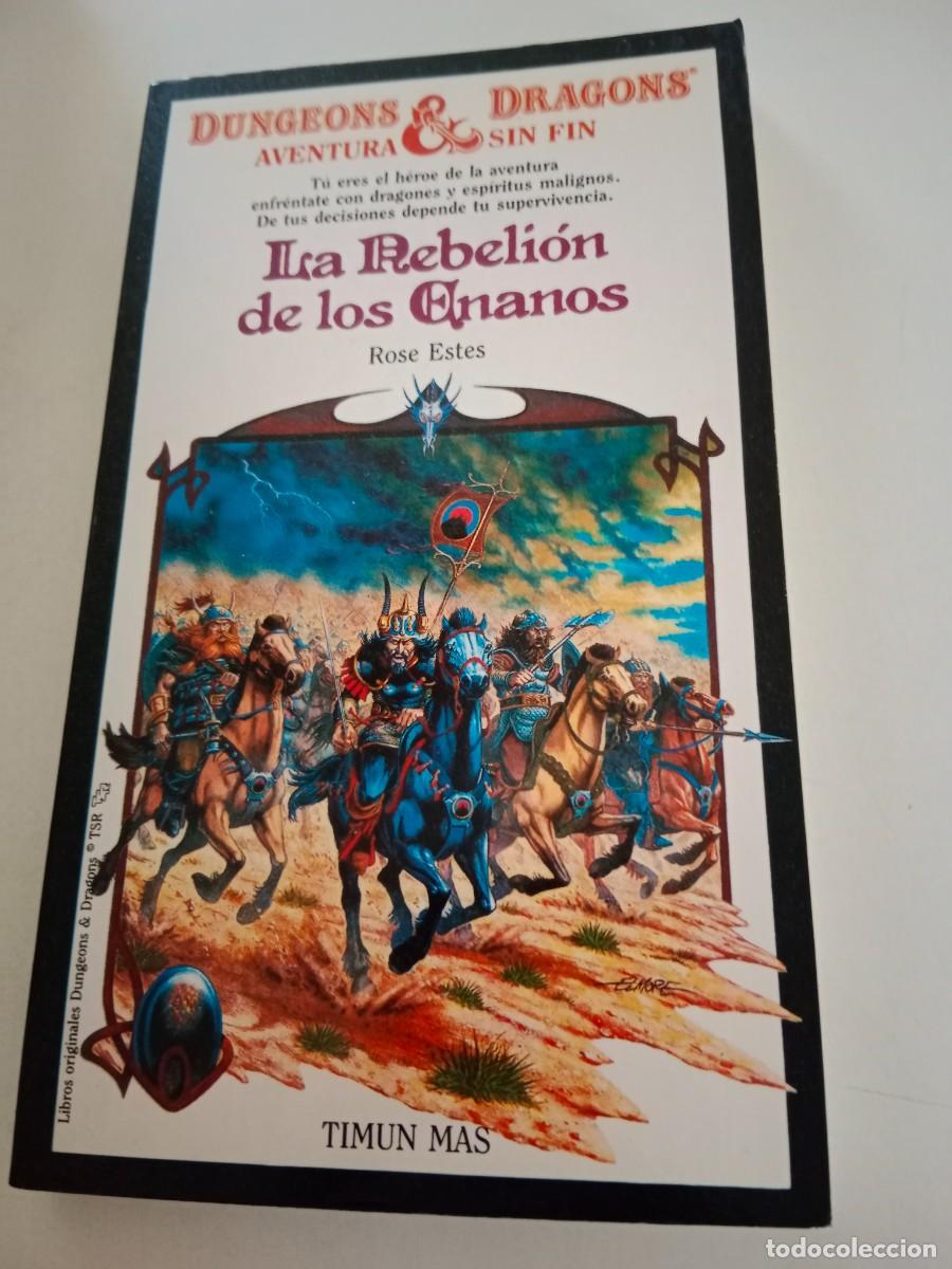 Libros de segunda mano: DUNGEONS & DRAGONS N&deg;. 5 LA REBELI&Oacute;N DE LOS ENANOS. ROSE ESTES. TIMUN MAS