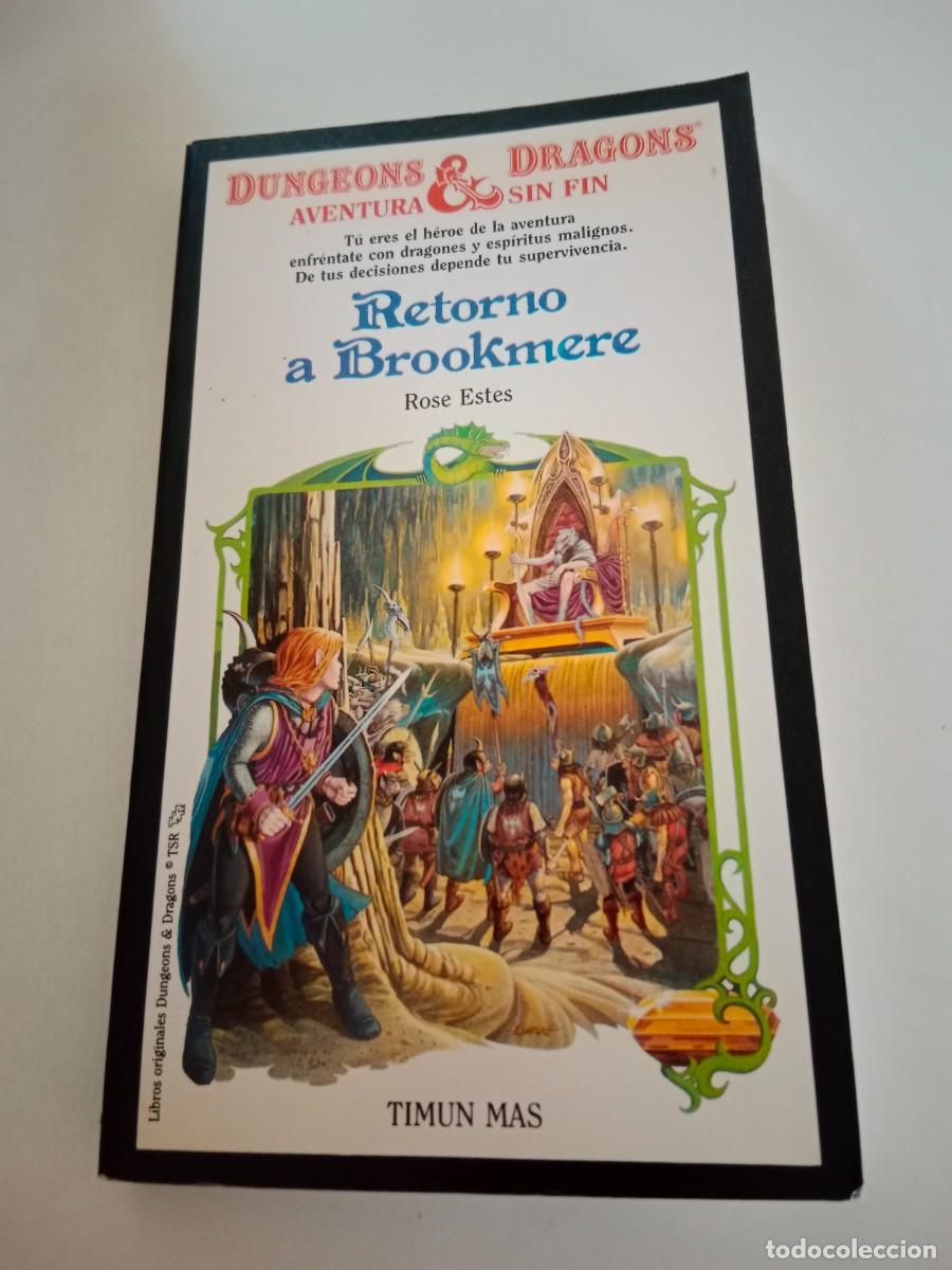 Libros de segunda mano: DUNGEONS & DRAGONS N&deg;. 4 RETORNO A BROOKMERE. ROSE ESTES. TIMUN MAS