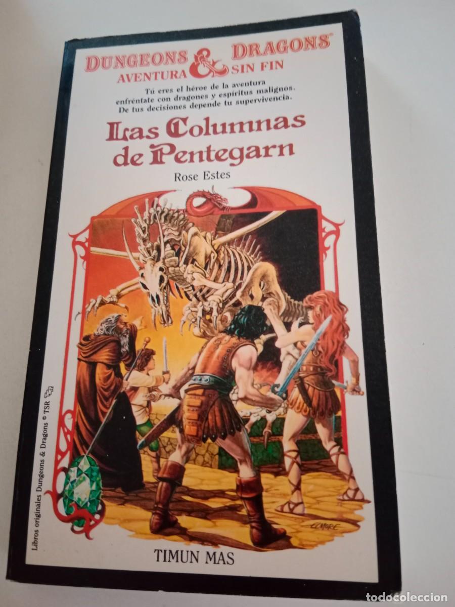 Libros de segunda mano: DUNGEONS & DRAGONS N&deg;. 3 LAS COLUMNAS DE PENTEGARN. ROSE ESTES. TIMUN MAS