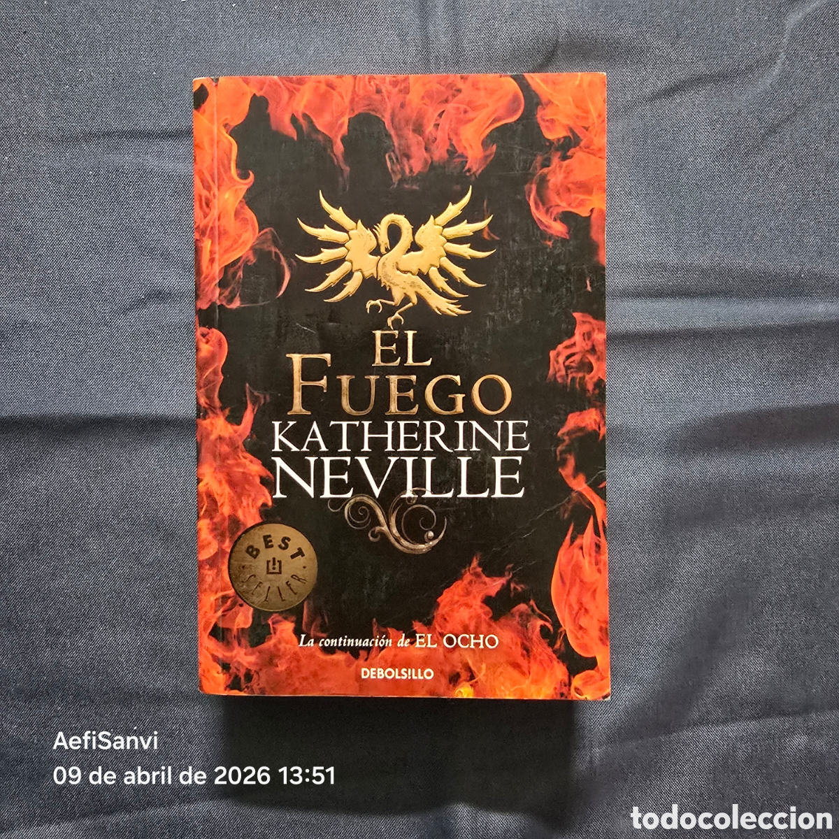 Libros de segunda mano: EL FUEGO (KATHERINE NEVILLE) (DEBOLSILLO)