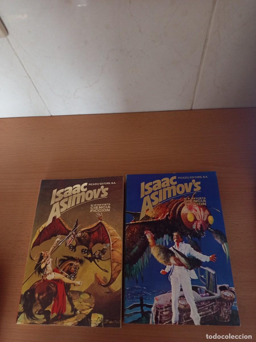 Libros de segunda mano: PACK REVISTA ISAAC ASIMOV 7-9-10-11-12