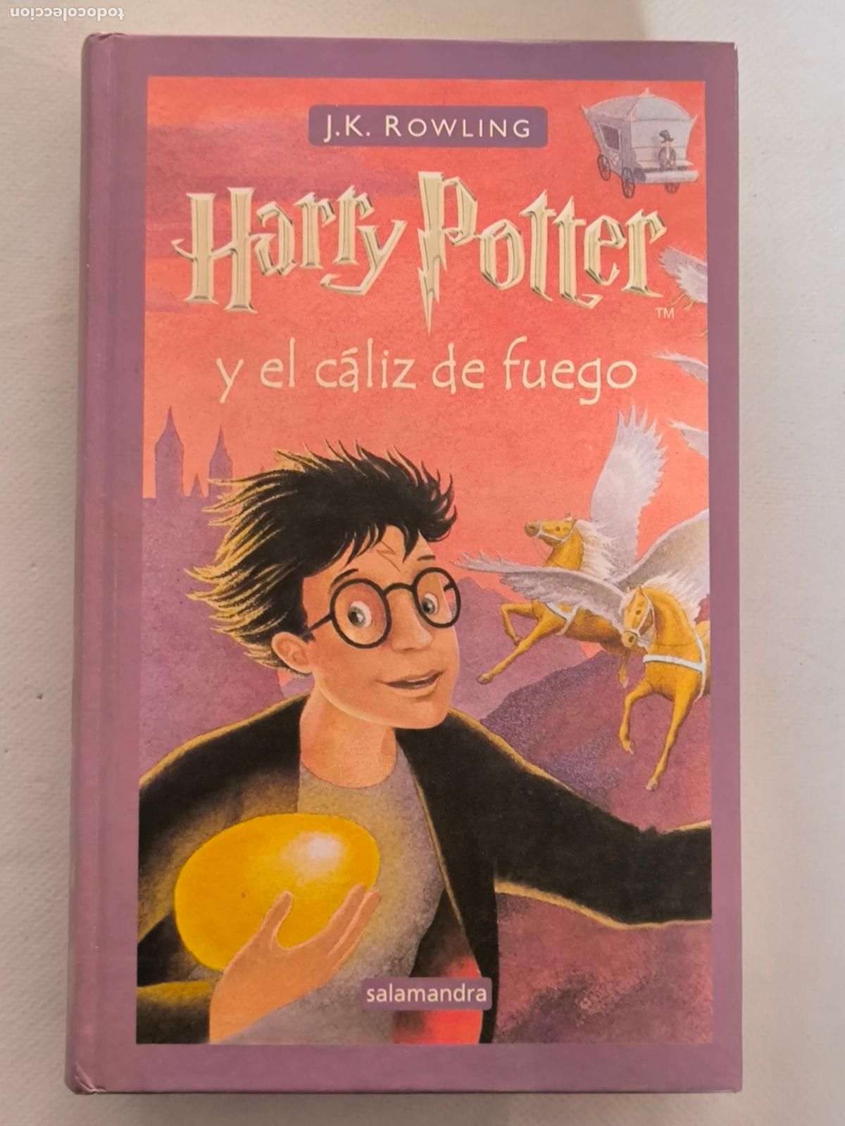 Libros de segunda mano: HARRY POTTER Y EL CALIZ DE FUEGO - J. K. ROWLING - 1&ordf; EDICION 2001 - SALAMANDRA - TAPA DURA (6P)